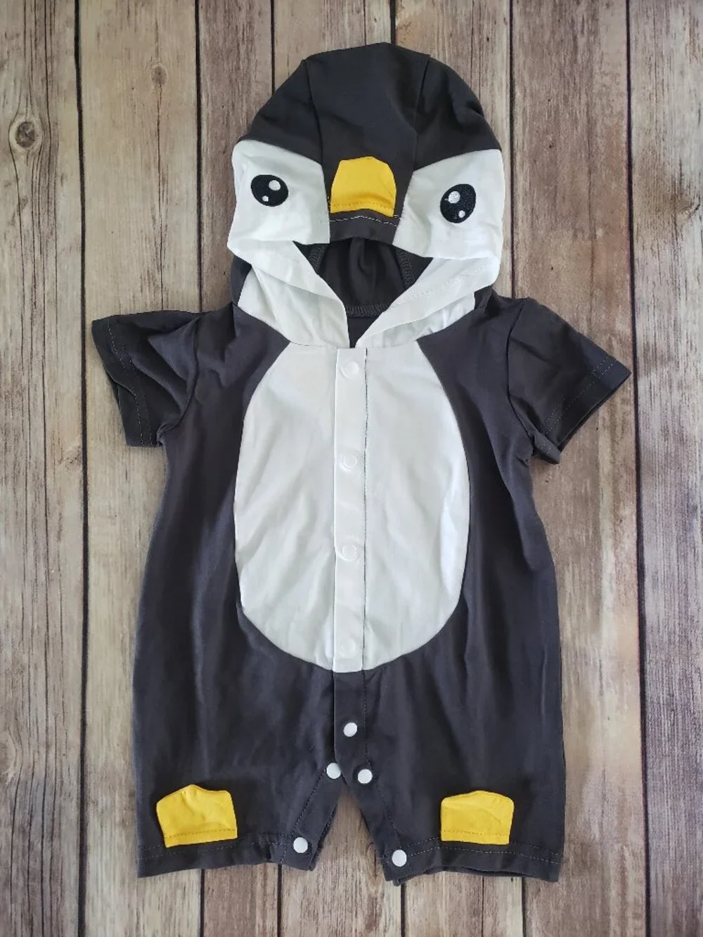 Baby Penguin Onesie Size 1-3M